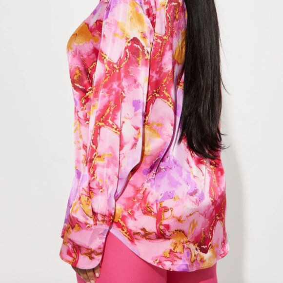 Buttoned Down Pink Dress Shirt - Picture 2 of 2